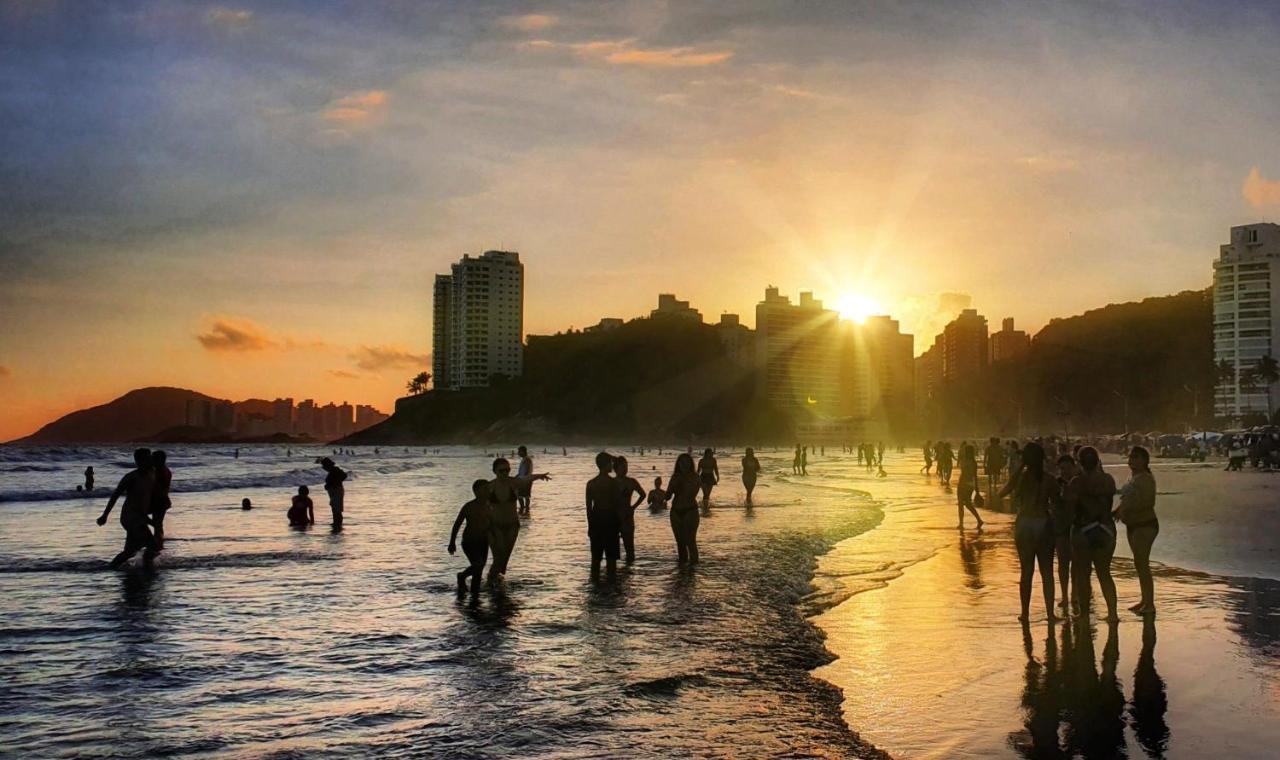Apartamento Encantador No Guaruja, Praia Da Enseada - Apenas 600M Da Praia ! Екстер'єр фото