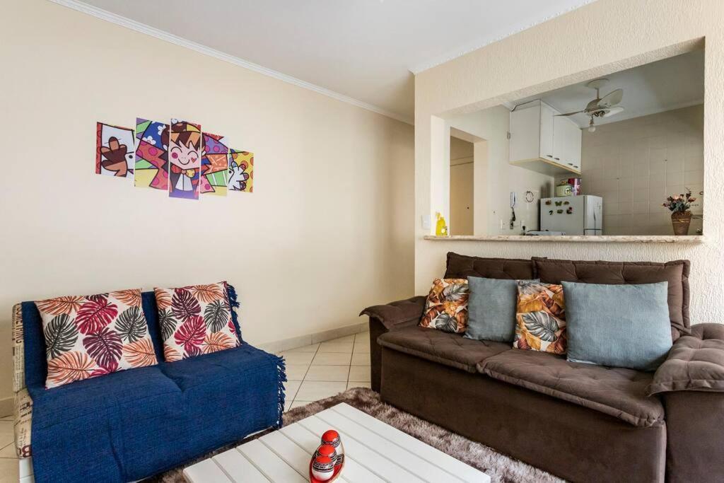 Apartamento Encantador No Guaruja, Praia Da Enseada - Apenas 600M Da Praia ! Екстер'єр фото